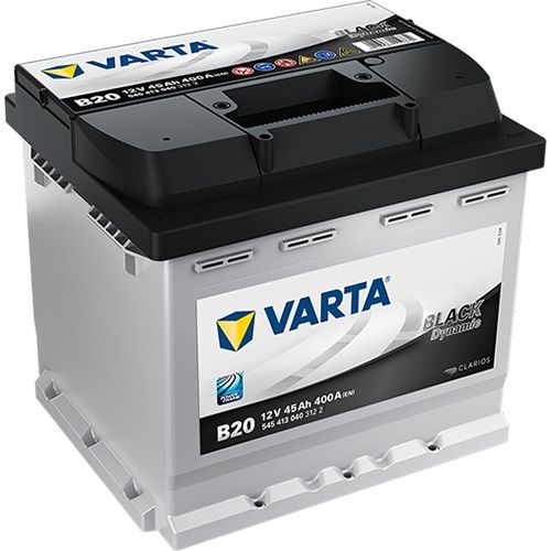 VARTA Black Dynamic 5454130403122 Autobatterien, B20, 12 V, 45 Ah, 400 A