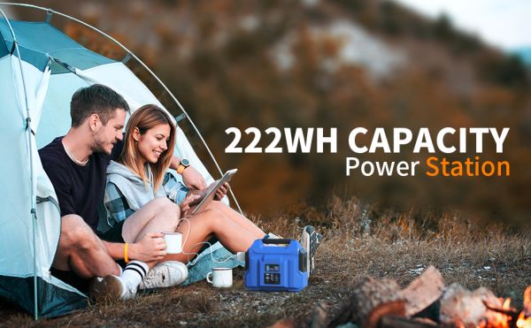 SnugMax Vickers 200 tragbare Powerstation mit 222Wh Lithium-Batterie Outdoor