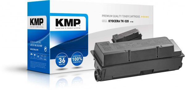 KMP K-T20 Tonerkartusche ersetzt Kyocera TK320 (1T02F90EU0)