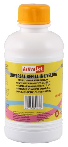 TIN ACTIVEJET universelle Tinte URB-250Y  250ml yellow