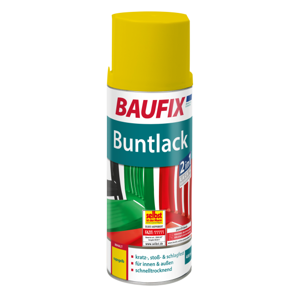 BAUFIX Buntlack Spray Rapsgelb