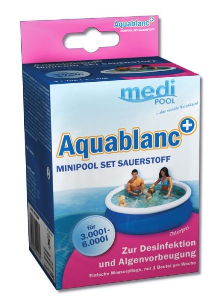 mediPOOL Mini Pool-Set Aquablanc+