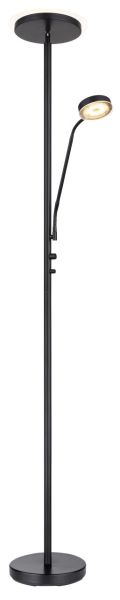 Globo Lighting - ERNST - Stehleuchte Metall schwarz matt, LED