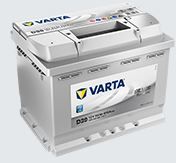 Varta Silver Dynamic 5634010613162 Autobatterien, D39, 12 V, 63 Ah, 610 A
