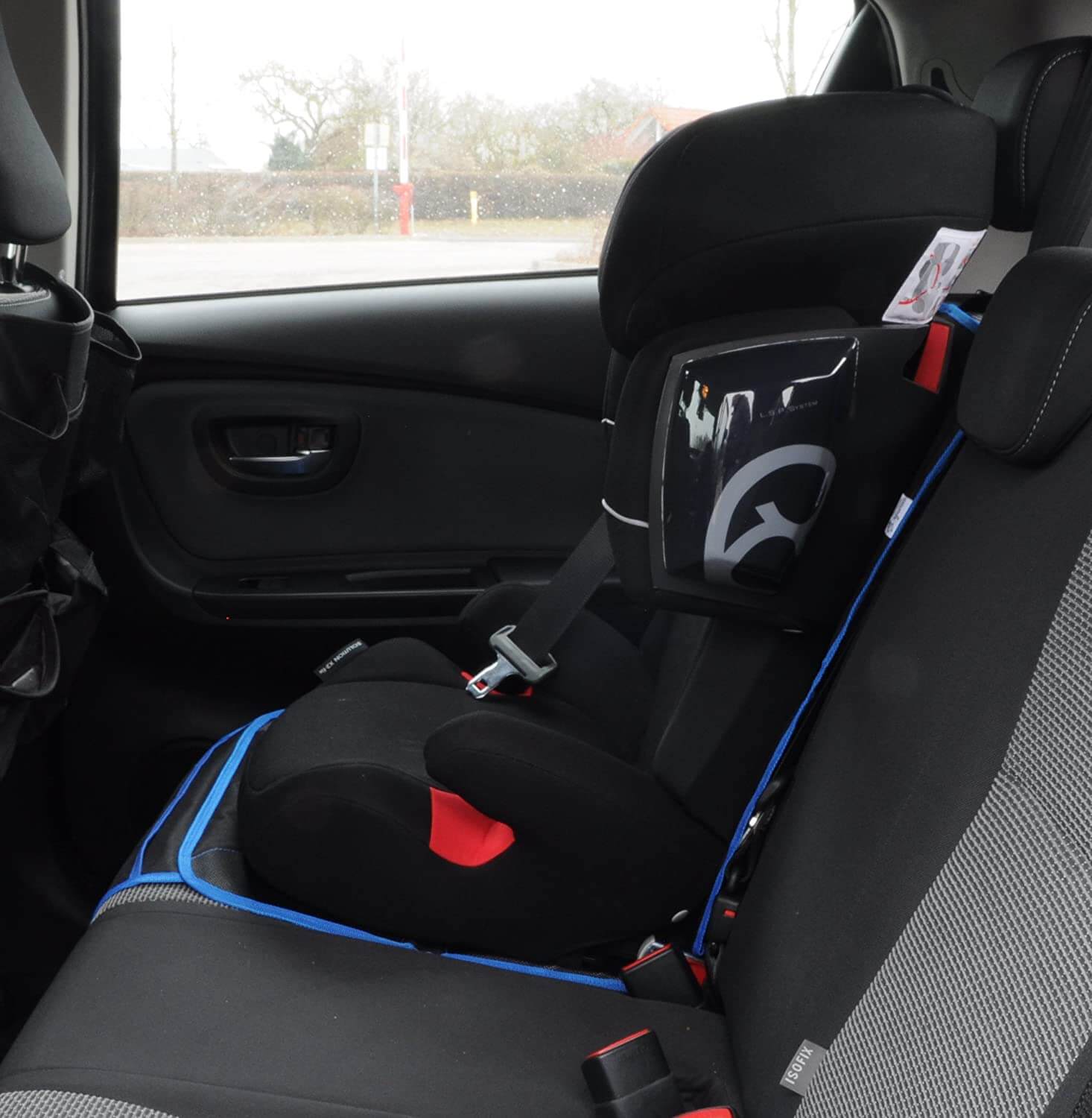 Autositzauflage Anti-Rutsch Isofix Kindersitz Unterlage Sitzschoner Schonbezug 