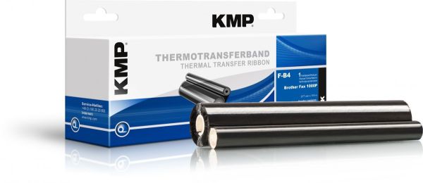 KMP F-B4 Thermotransfer-Rolle ersetzt Brother PC92RF