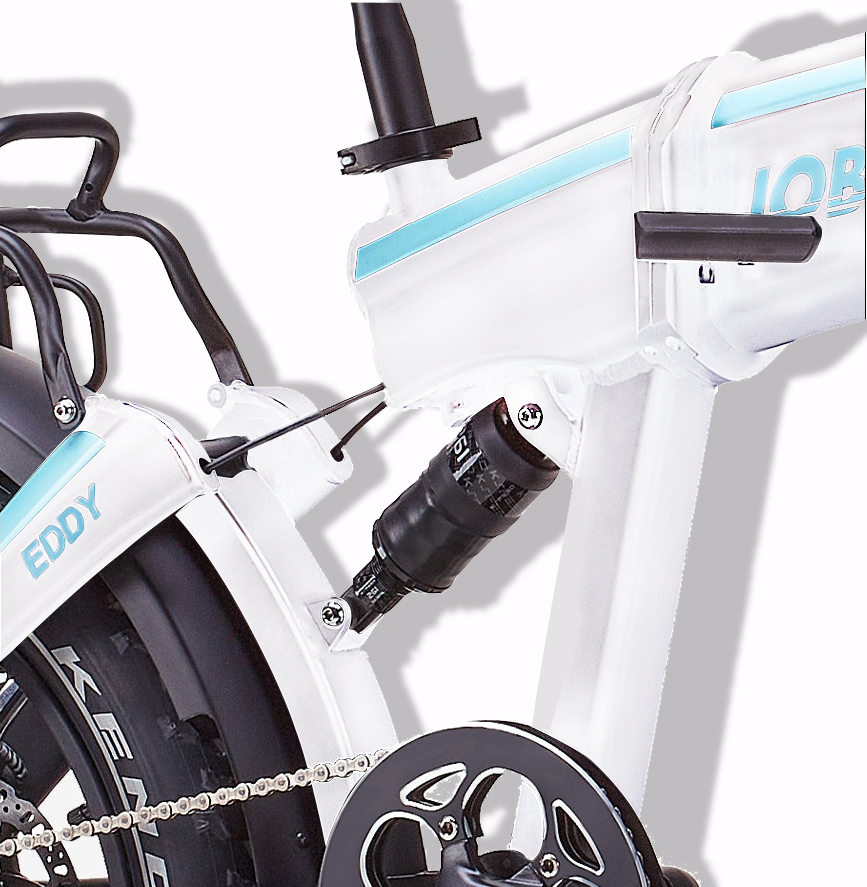 JOBOBIKE E-Bike Eddy-S 20 Zoll Fat-Reifen Elektrofahrrad vollgefedert  faltbar 7 Gang Shimano Acera Kettenschaltung 250W Heckmotor | Norma24