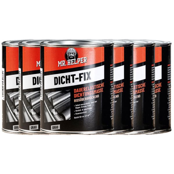 Mr. Helper Dicht-Fix, ca. 750 ml - 6er-Set