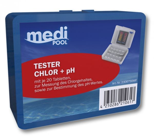 mediPOOL Chlor- / pH-Tester