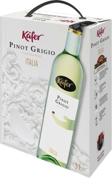 Käfer Pinot Grigio Vino Bianco 3,0l trocken Bag in Box