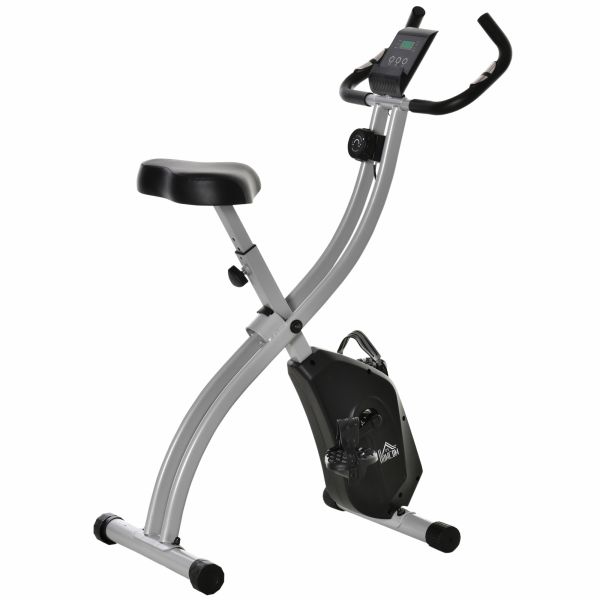 Heimtrainer Fahrradtrainer Trainingscomputer mit LCD-Display Fitnessgerät 