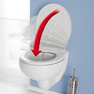 badkomfort WC-Komplett-Set Absenkautomatik