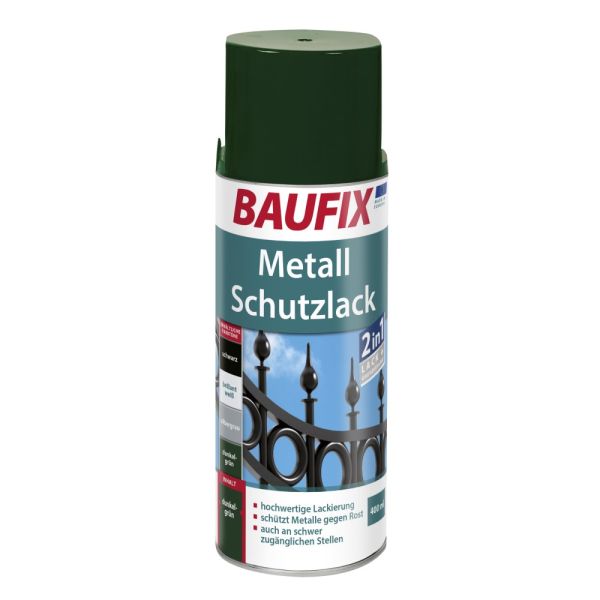 Baufix Metallschutzlack - Dunkelgrün 