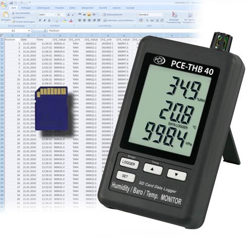 Thermo-Hygro-Barometer PCE-THB 40