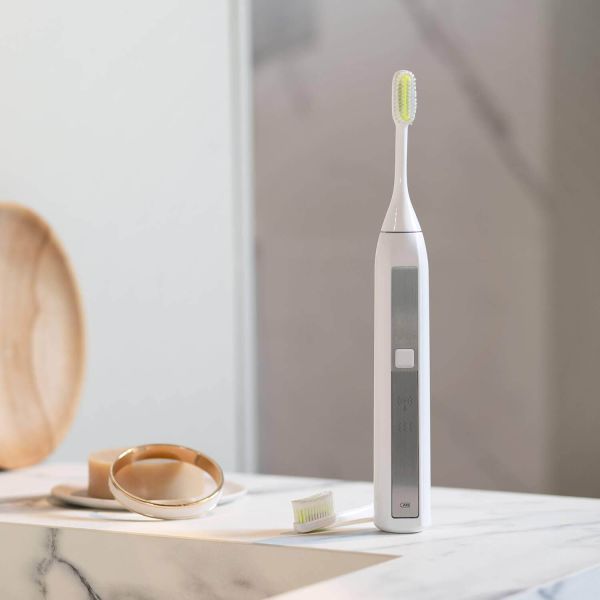Silk'n Toothwave TW1PE1001 elektrische Zahnbürste in weiß Technologie gegen Verfärbungen & Zahnstein