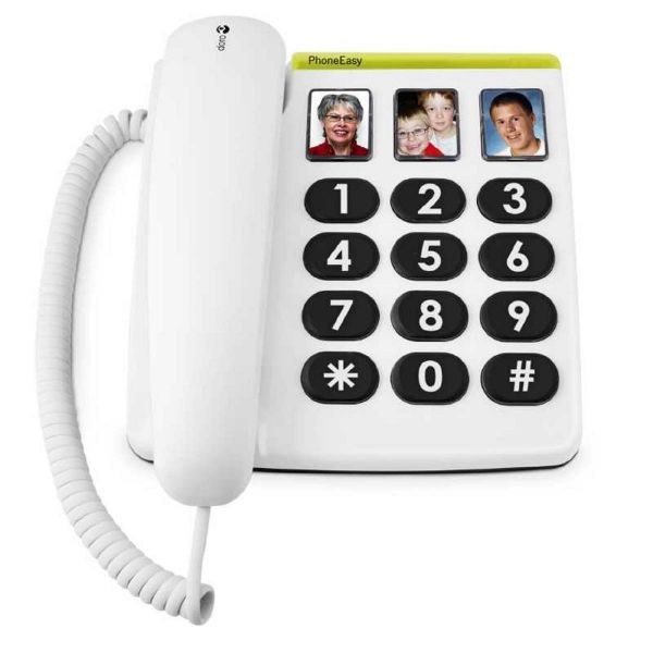 Doro PhoneEasy 331ph Telefon mit Schnur
