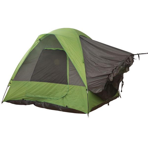 Outsunny Autozelt Campingzelt Reisezelt für 4-5 Personen Glasfaser Polyester Grün 300 x 300 x 230 cm