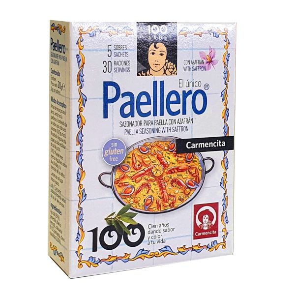 Paella World 5 Portionen fertige Paella-Gewürzmischungen - typisch spanischer Geschmack!