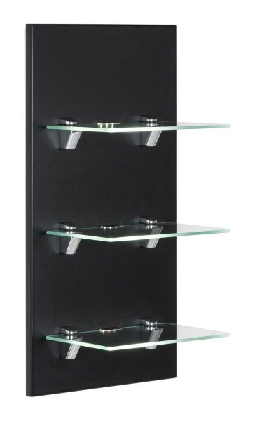 Posseik LED-Panel VIVA mit 3 Glasablagen schwarz EEK: F