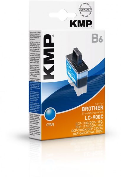 KMP B6 Tintenpatrone ersetzt Brother LC900C