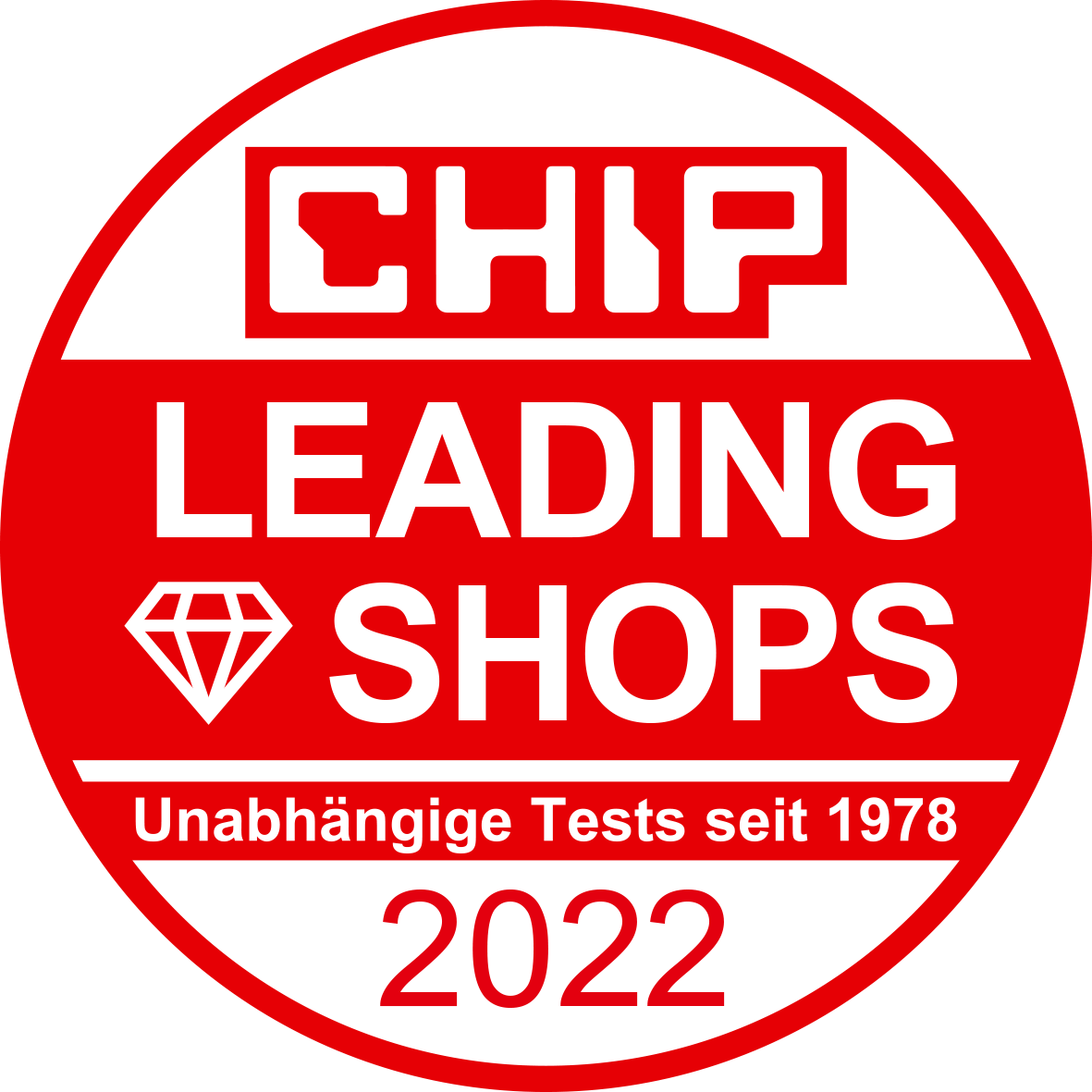 CHIP Leading Shops 2022 Auszeichnung